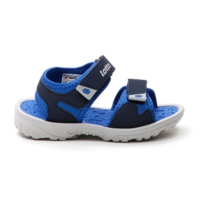 Sandalias Lotto Las Rochas IV INF Niños Azules Negras | KK751155T8