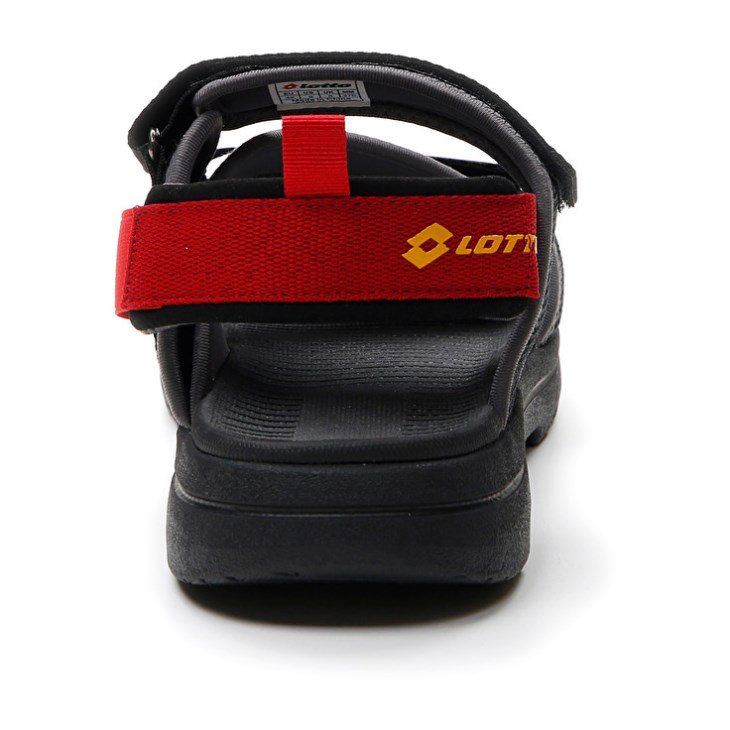 Sandalias Lotto Levante 2 Hombre Negras | OA963456T2