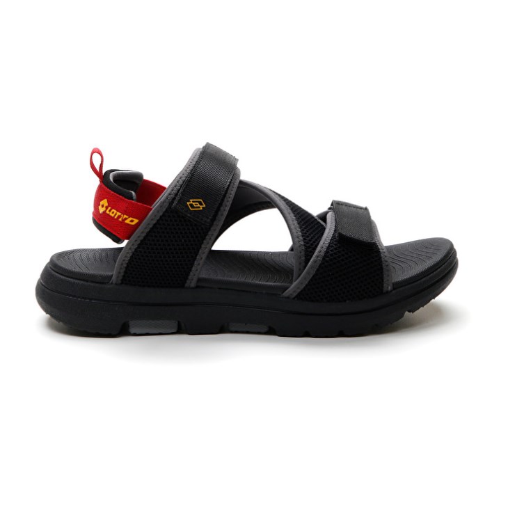 Sandalias Lotto Levante 2 Hombre Negras | OA963456T2