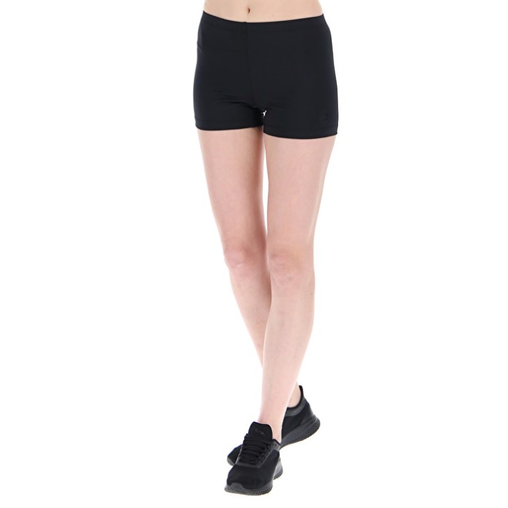 Short Lotto MSP W Sports TH Mujer Negras | GH169436C5