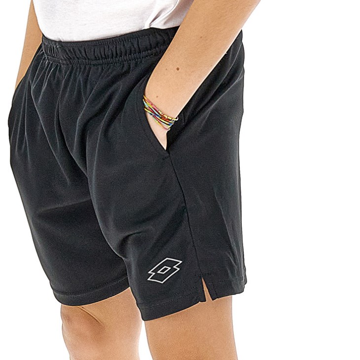 Short Lotto Squadra B III 7 Niños Negras | EB291939P8