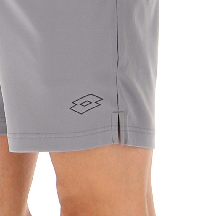 Short Lotto Squadra III 7 Hombre Plateadas | QG313431R7