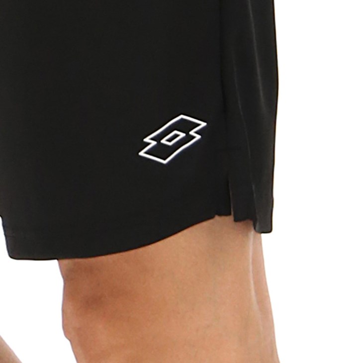 Short Lotto Squadra III 9 Hombre Negras | WF003440B6