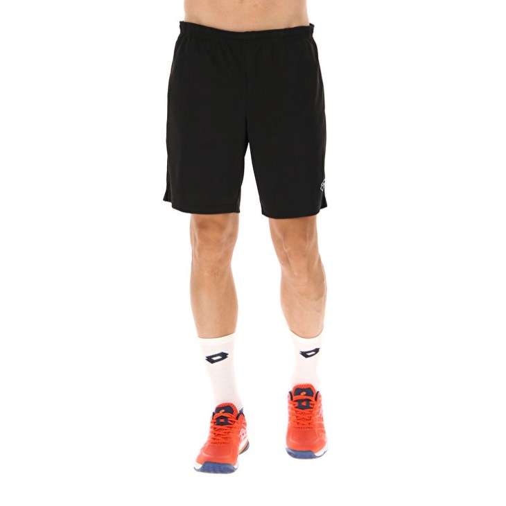 Short Lotto Squadra III 9 Hombre Negras | WF003440B6
