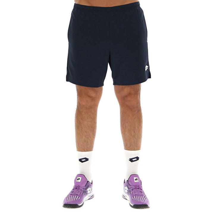 Short Lotto Squadra II 7 PL Hombre Azul Marino Azules | BC320272Z2