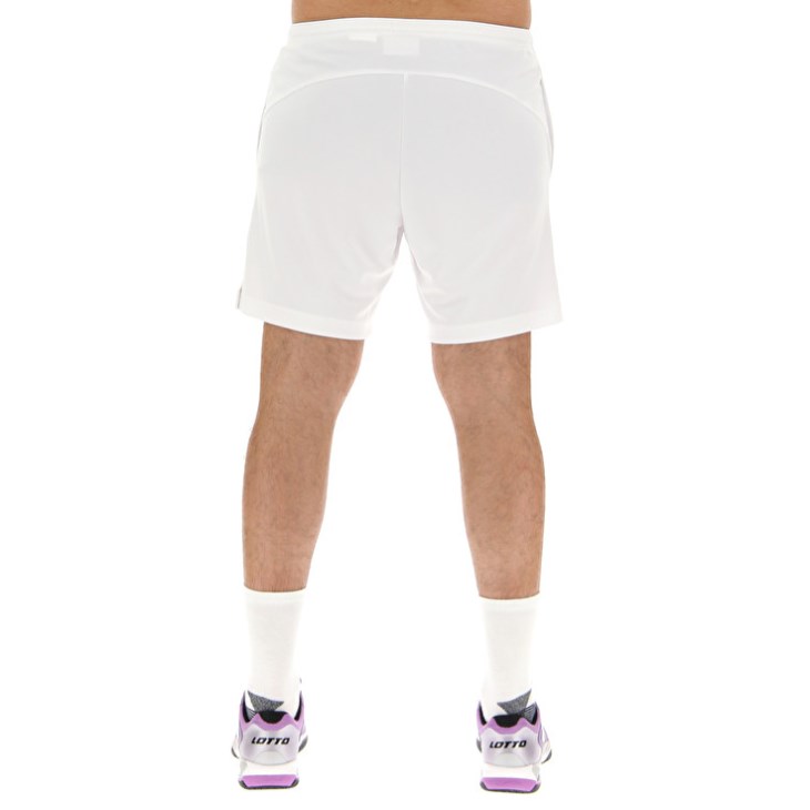 Short Lotto Squadra II 7 PL Hombre Blancas | ET746314H6