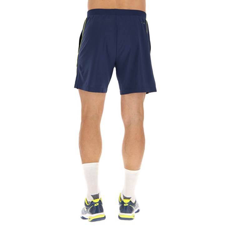 Short Lotto Superrapida V Hombre Azules Oscuro Amarillo | CS479647X3