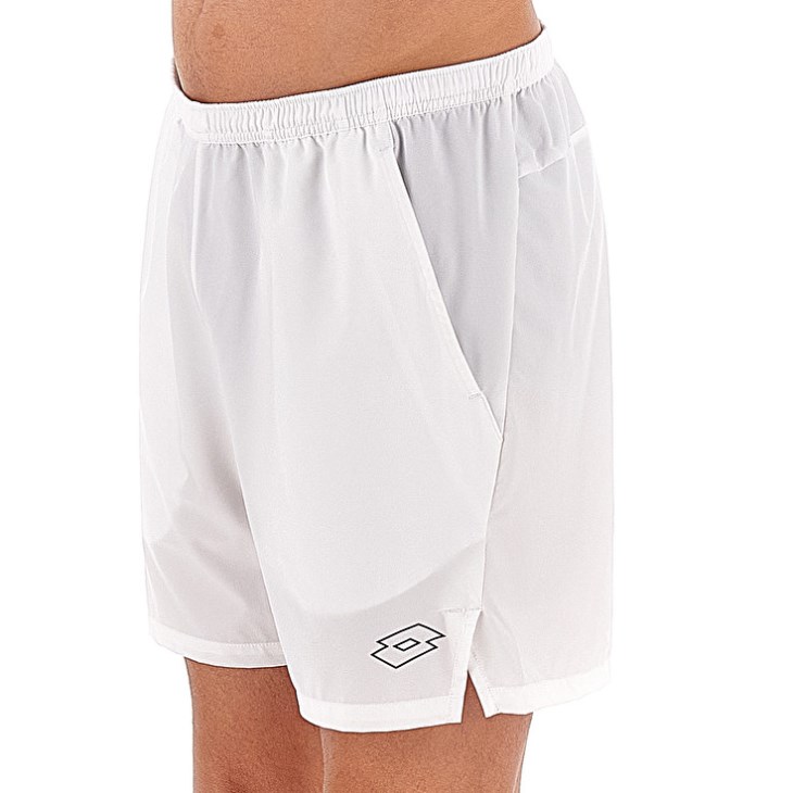 Short Lotto Tech I 7 Hombre Blancas Negras | XH654115Y1