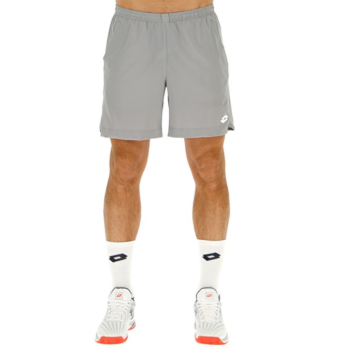 Short Lotto Tennis Tech Hombre Gris | UL412861D0