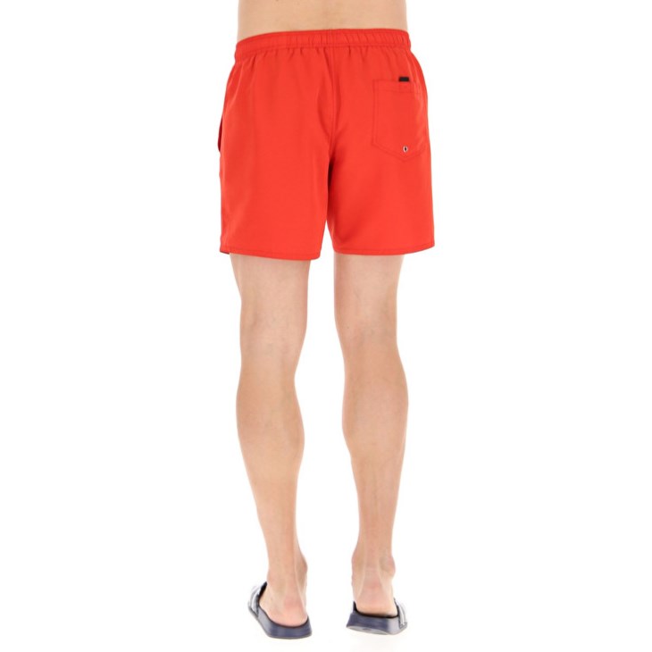 Short de Baño Lotto Beach Basic Hombre Rojas | SG348464H5