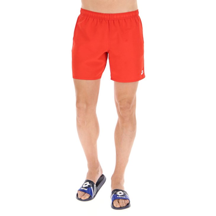 Short de Baño Lotto Beach Basic Hombre Rojas | SG348464H5