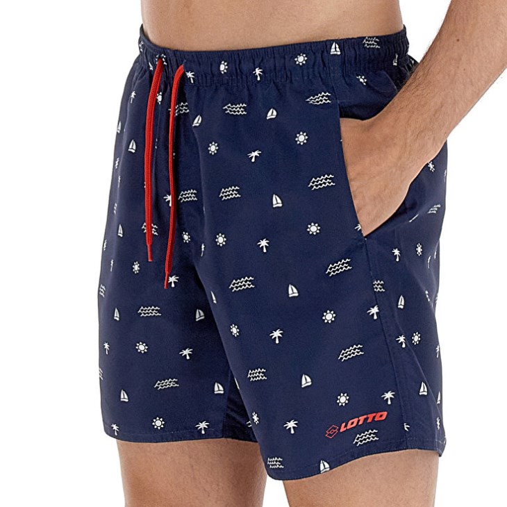 Short de Baño Lotto Beach Club Hombre Azules | PU778157E5