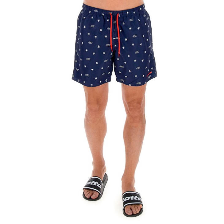 Short de Baño Lotto Beach Club Hombre Azules | PU778157E5