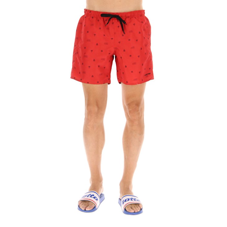 Short de Baño Lotto Beach Club Hombre Rojas | JH008260J7
