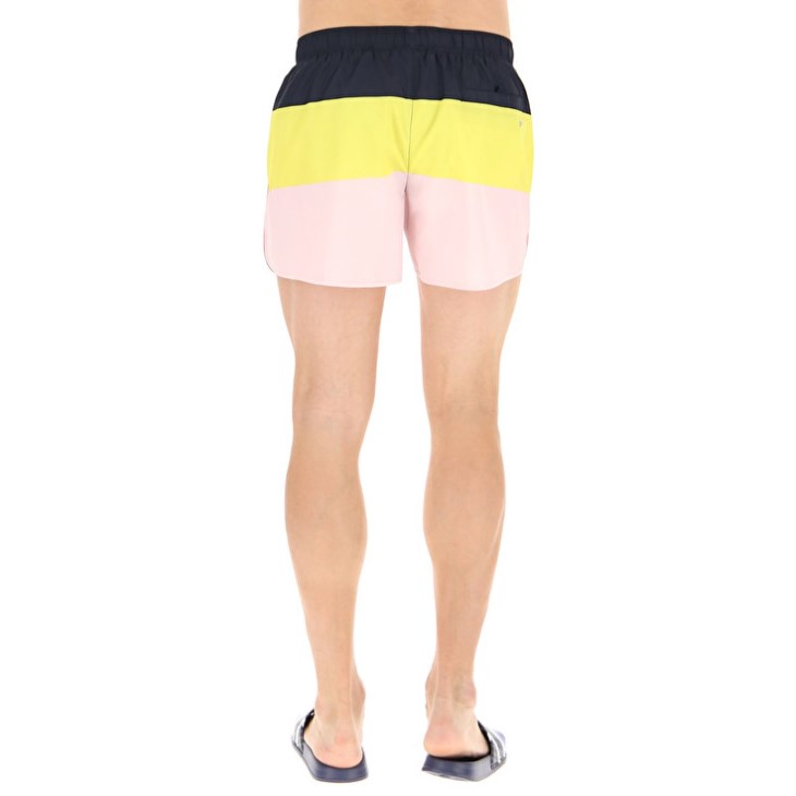 Short de Baño Lotto Beach Color Hombre Rosas | SE671207W9