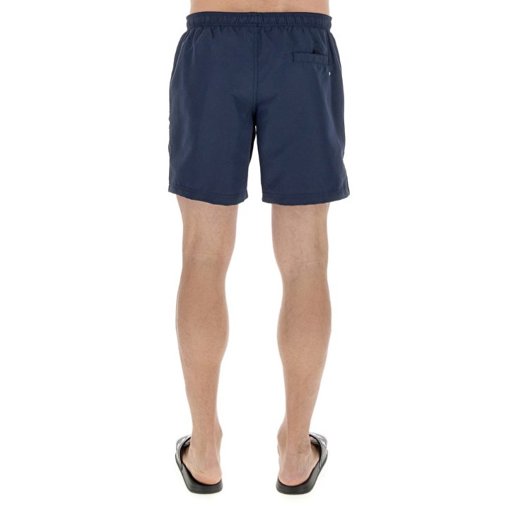 Short de Baño Lotto Beach Icon Hombre Azul Marino Azules | IC827632I4