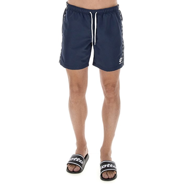 Short de Baño Lotto Beach Icon Hombre Azul Marino Azules | IC827632I4