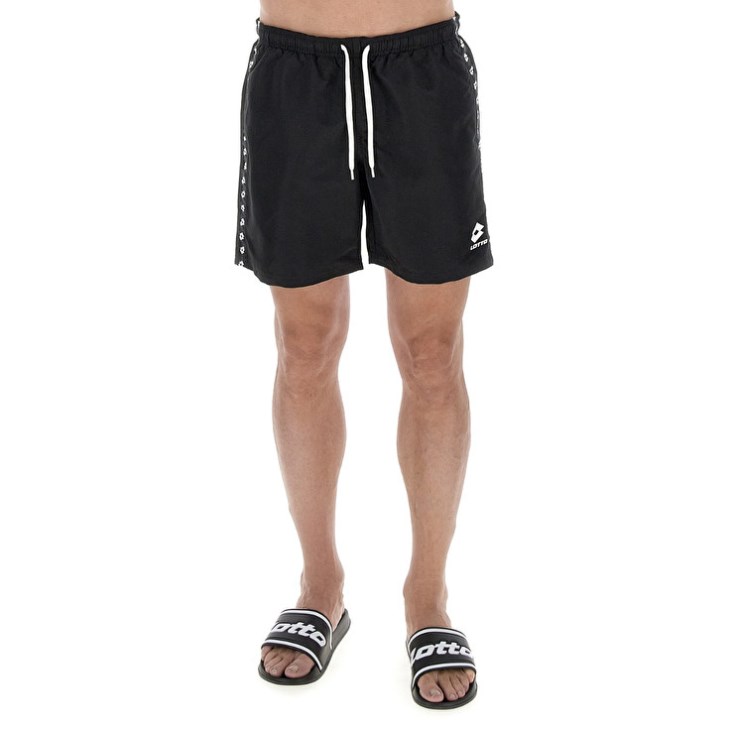 Short de Baño Lotto Beach Icon Hombre Negras | TL710511L0