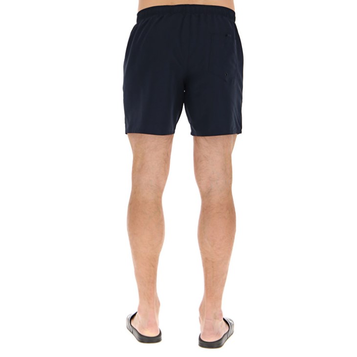 Short de Baño Lotto Beach PL Hombre Azul Marino Azules | TM679797L3