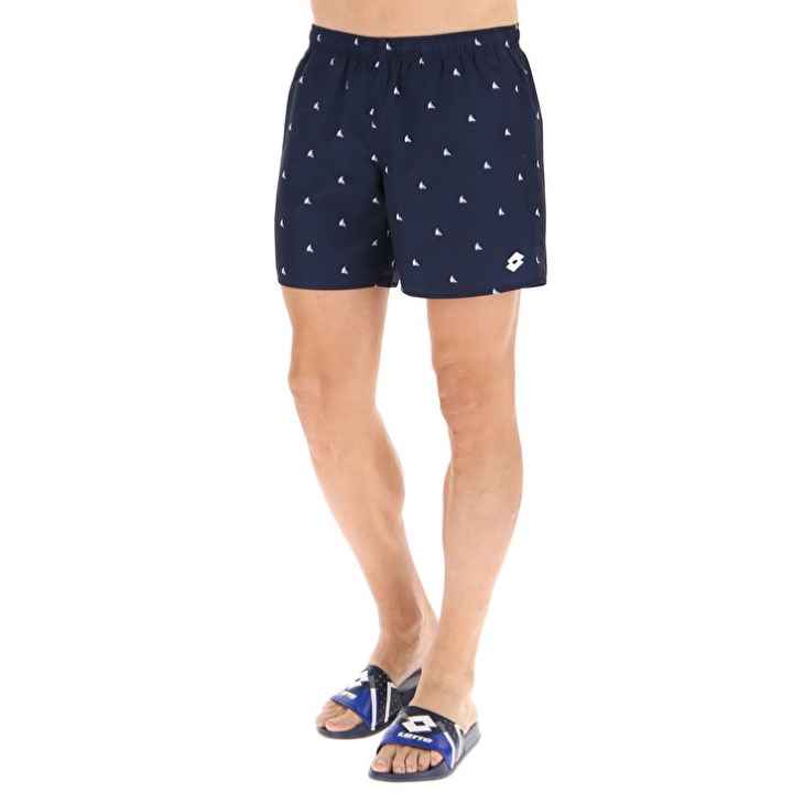 Short de Baño Lotto Beach Sail Hombre Azul Marino Azules | FP302080U0