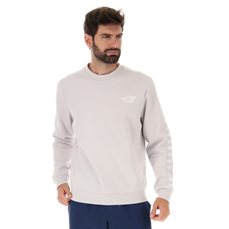 Sudadera Lotto Athletica Due VI RN Hombre Beige | XY313441F2