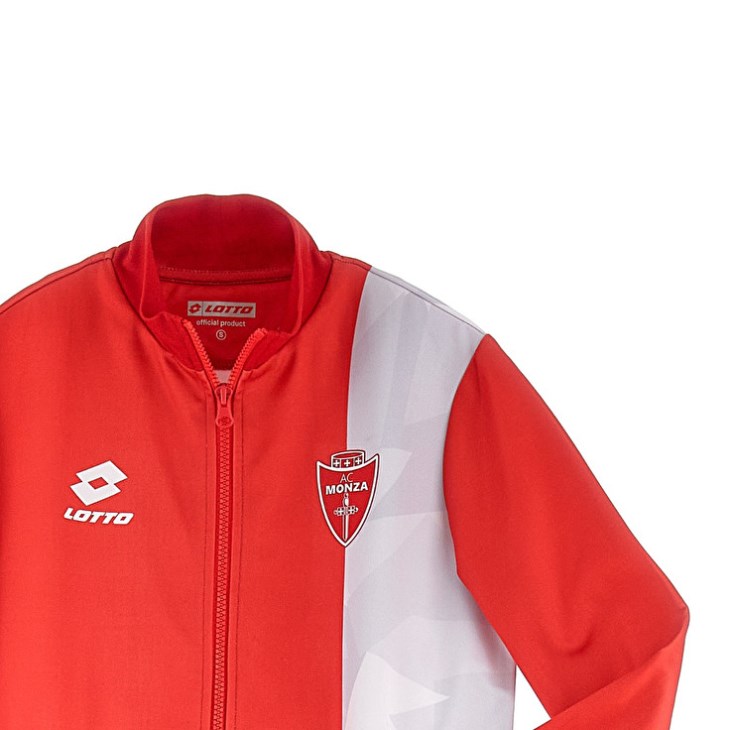 Sudadera Lotto Monza 23 Pre Gara FZ JR Niños Rojas Gris | IE672017E8