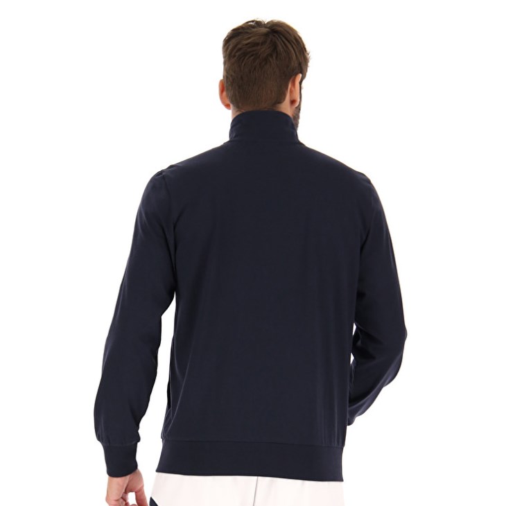 Sudadera Lotto Msc Sports FZ Hombre Azul Marino Azules | FD351455C4