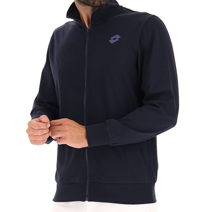 Sudadera Lotto Msc Sports FZ Hombre Azul Marino Azules | FD351455C4