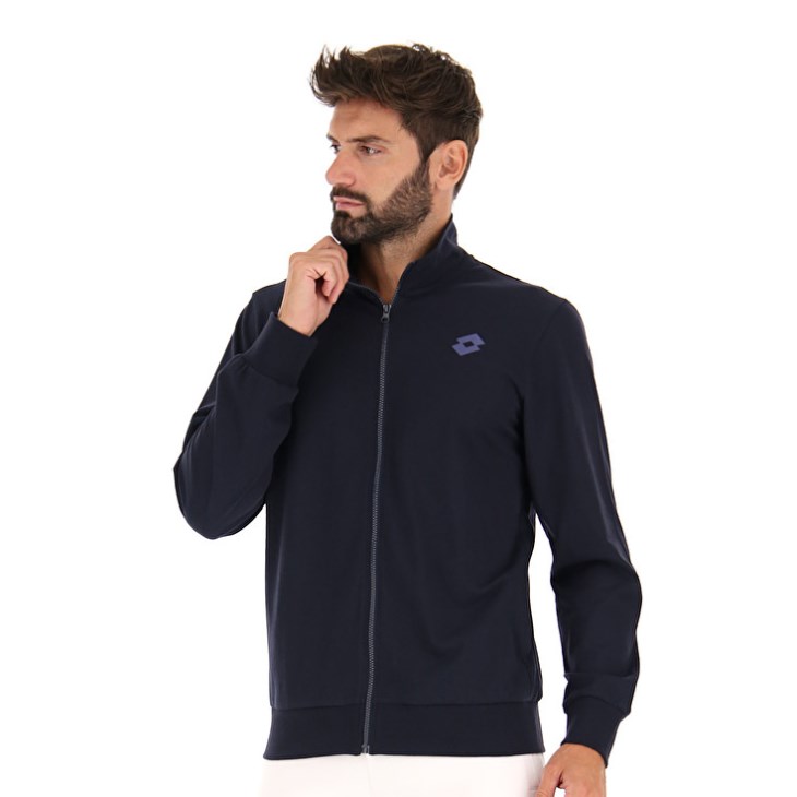 Sudadera Lotto Msc Sports FZ Hombre Azul Marino Azules | FD351455C4