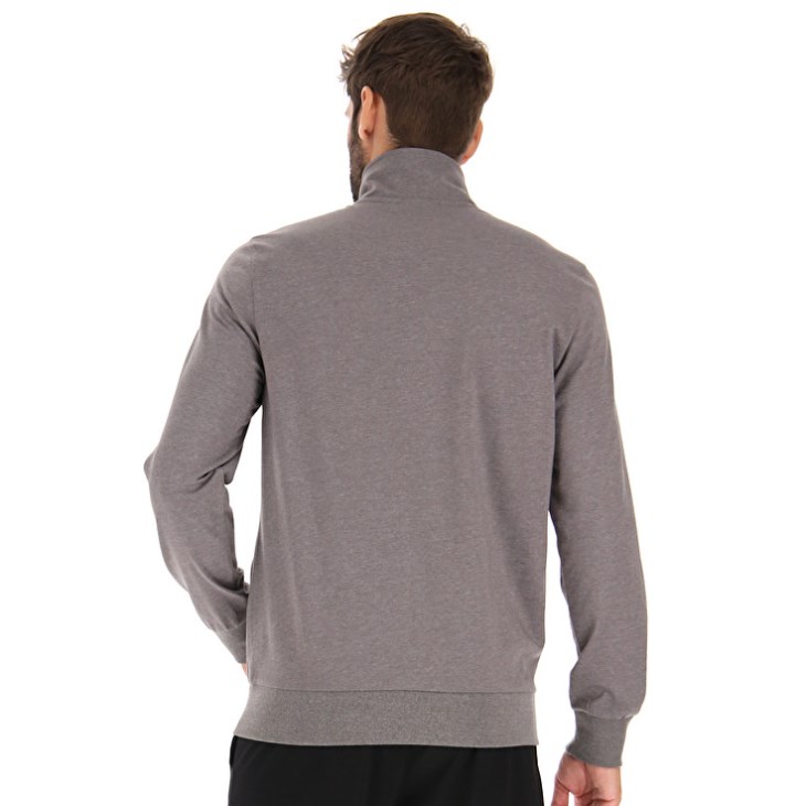 Sudadera Lotto Msc Sports FZ MEL Hombre Gris | YL245964H3
