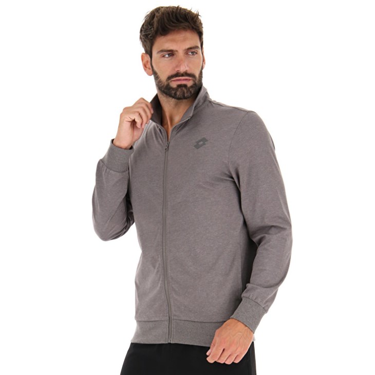 Sudadera Lotto Msc Sports FZ MEL Hombre Gris | YL245964H3