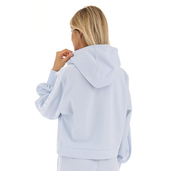 Sudadera con Capucha Lotto Athletica Due W V Sweat HD Mujer Azules Claro | KV782338V4
