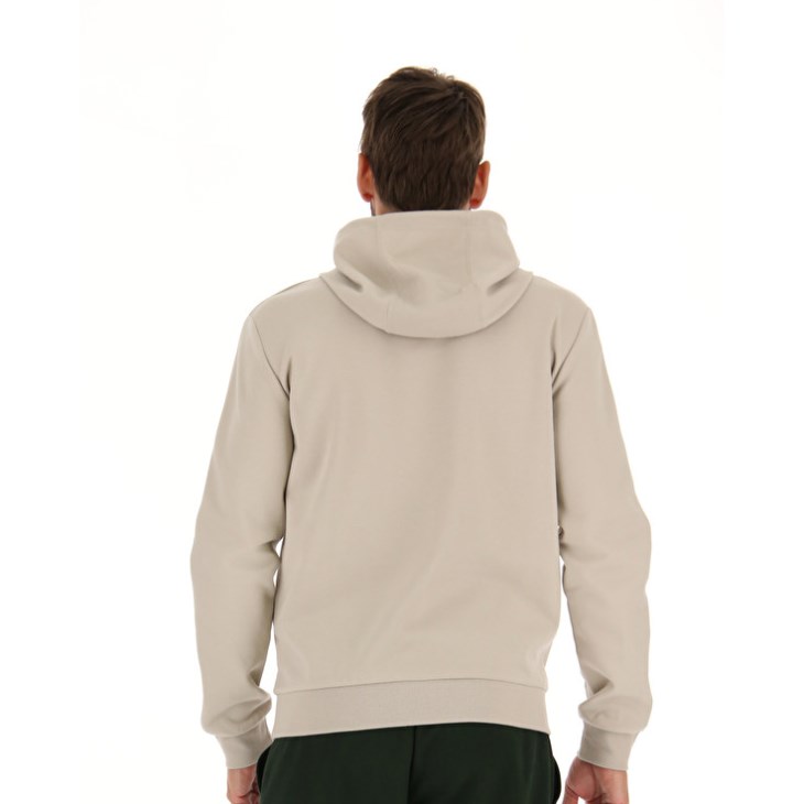 Sudadera con Capucha Lotto Athletica Due V Sweat HD Hombre Beige | EE367956N4