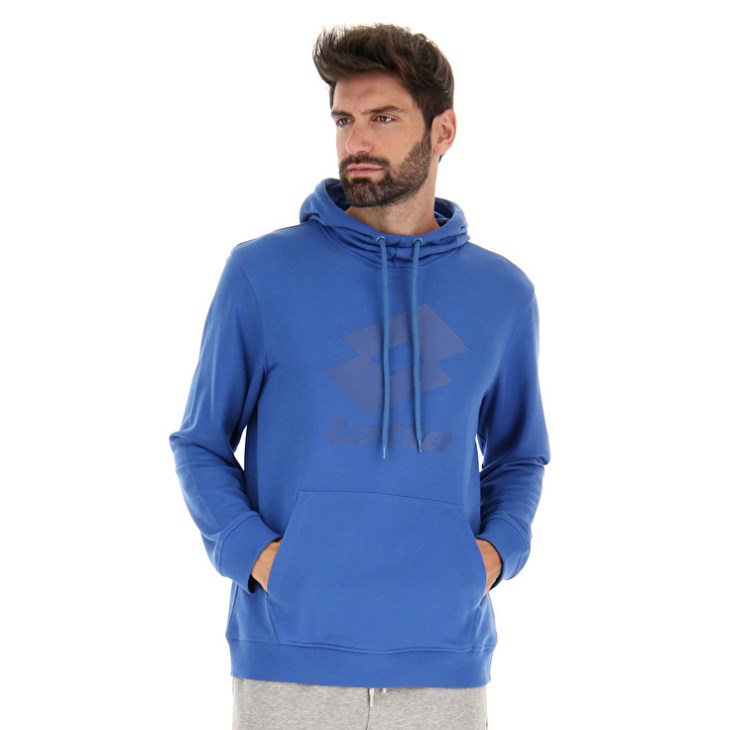 Sudadera con Capucha Lotto Smart IV Sweat HD 2 Hombre Azules | UJ769736U9