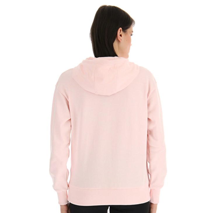 Sudadera con Capucha Lotto Smart W III Sweat HD Mujer Rosas | QZ083458A0