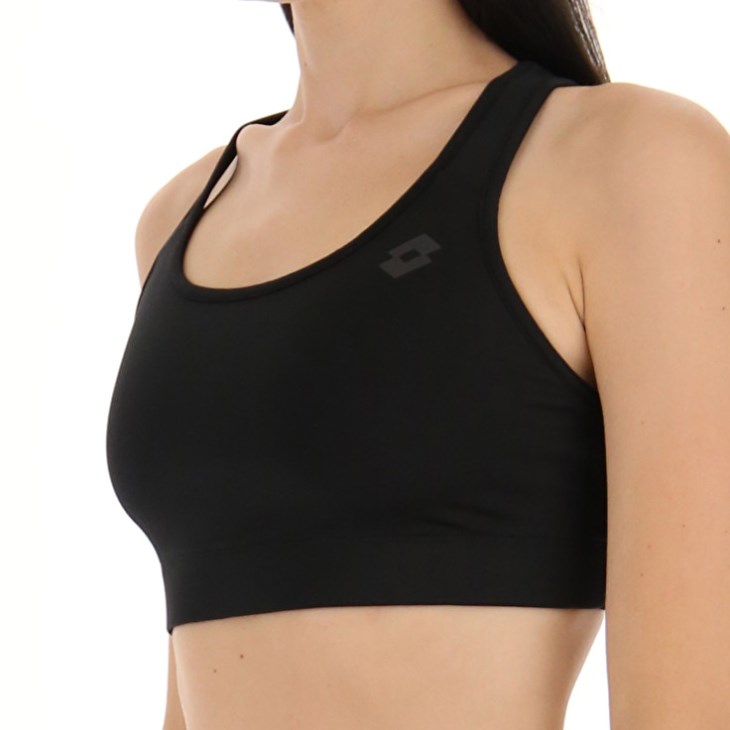 Tops Lotto MSP W Sports Mujer Negras | TJ497039U7