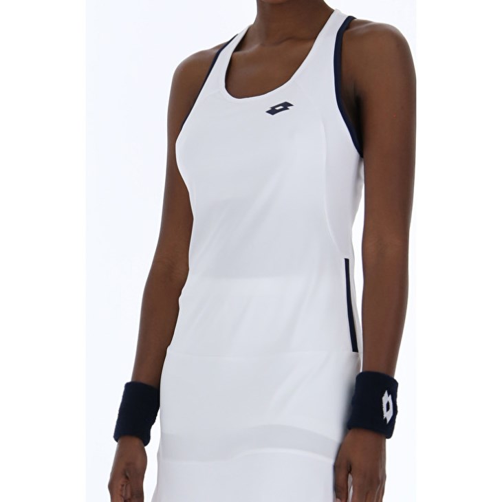 Vestido Lotto Squadra W II PL Mujer Blancas | WH010651T5