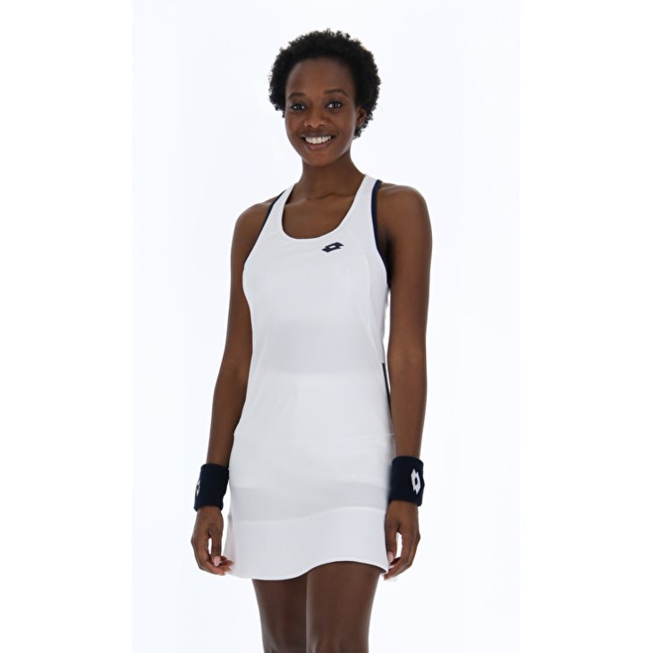 Vestido Lotto Squadra W II PL Mujer Blancas | WH010651T5