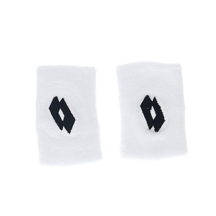 Wristbands Lotto Tennis B SKG II Blancas Negras | HT050985T4