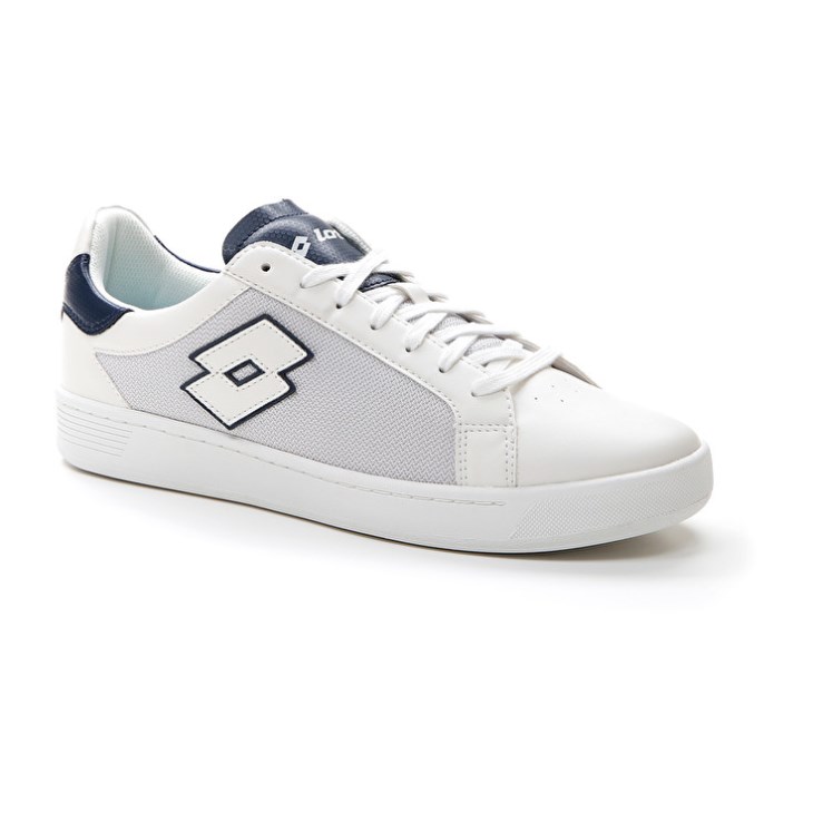 Zapatillas Deportivas Lotto 1973 AMF Evo VI NET Hombre Blancas Azules | IE647174E3