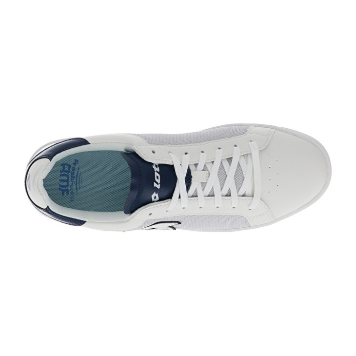 Zapatillas Deportivas Lotto 1973 AMF Evo VI NET Hombre Blancas Azules | IE647174E3