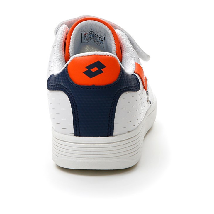 Zapatillas Deportivas Lotto 1973 AMF Evo VI Fluo CL S Niños Blancas | PJ726702E3