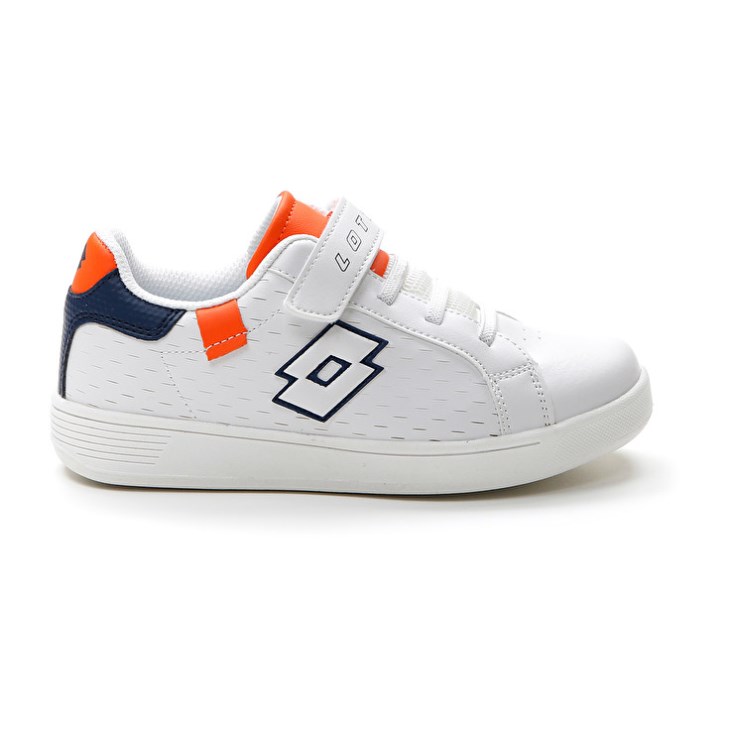 Zapatillas Deportivas Lotto 1973 AMF Evo VI Fluo CL S Niños Blancas | PJ726702E3