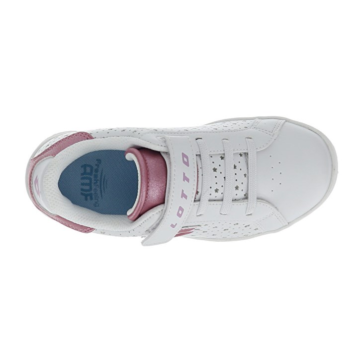 Zapatillas Deportivas Lotto 1973 AMF Evo VI Glitter CL S Niños Blancas | FX698819T9