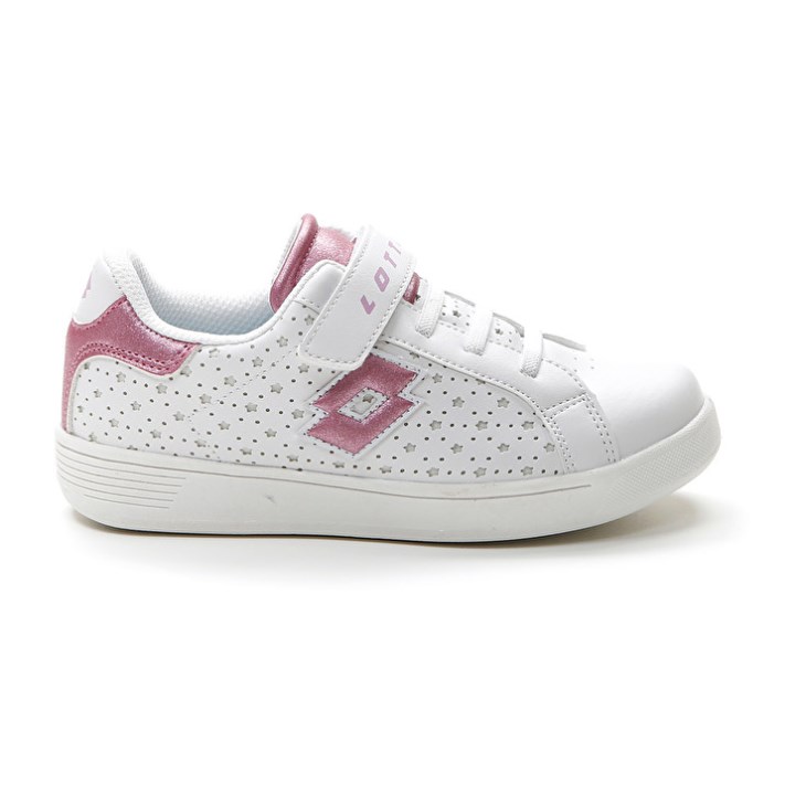 Zapatillas Deportivas Lotto 1973 AMF Evo VI Glitter CL S Niños Blancas | FX698819T9