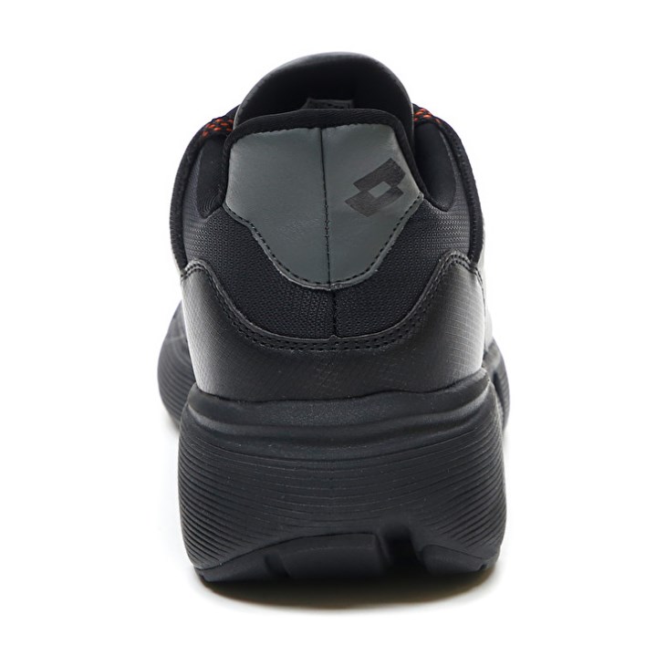 Zapatillas Deportivas Lotto Libra AMF 1 Hombre Negras Rojas | JH467436A2