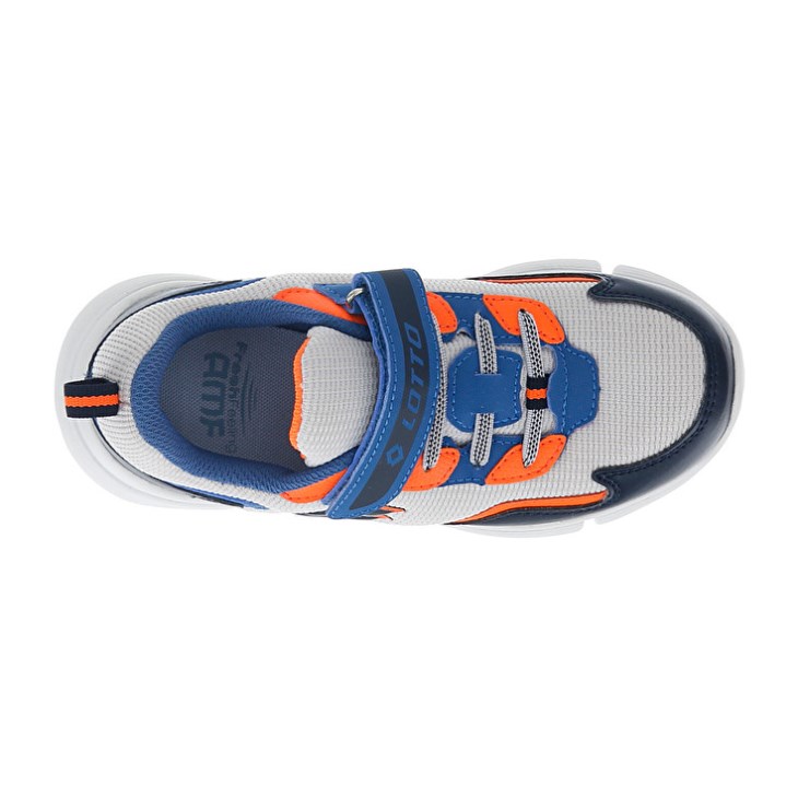 Zapatillas Deportivas Lotto Libra AMF 5 II CL S Niños Blancas Azules Negras | HY787478W6