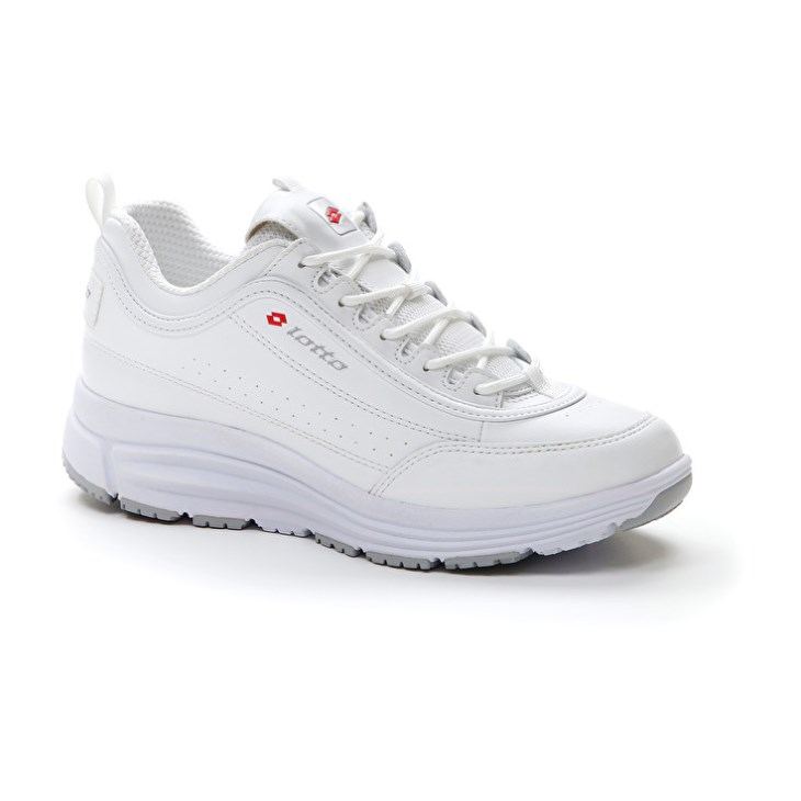 Zapatillas Deportivas Lotto Love Ride Prime II W Mujer Blancas Rojas | GK869536O2