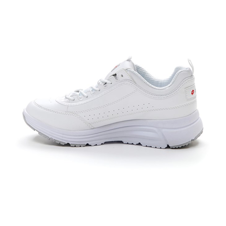 Zapatillas Deportivas Lotto Love Ride Prime II W Mujer Blancas Rojas | GK869536O2