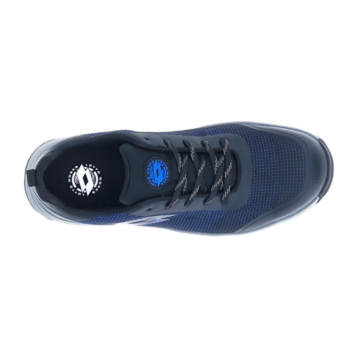 Zapatillas Deportivas Lotto Move 400 S1PL SR HRO Hombre Negras Azules | CM850005N8